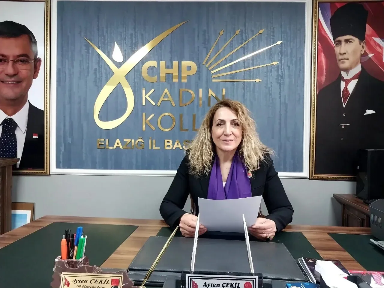 Cumhuriyet Halk Partisi Elazığ Kadın Kolları’ndan Narin Güran Açıklaması