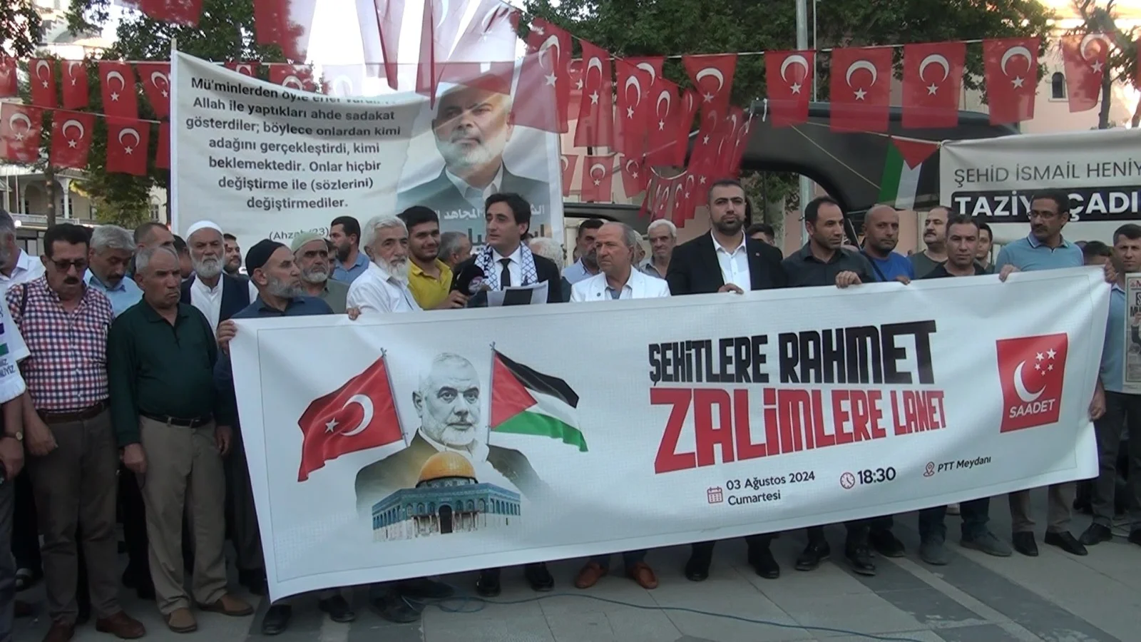 Başkan Akın: “İsrail Tüm Dünyanın Gözü Önünde Gazze’de Soykırım Yapıyor”
