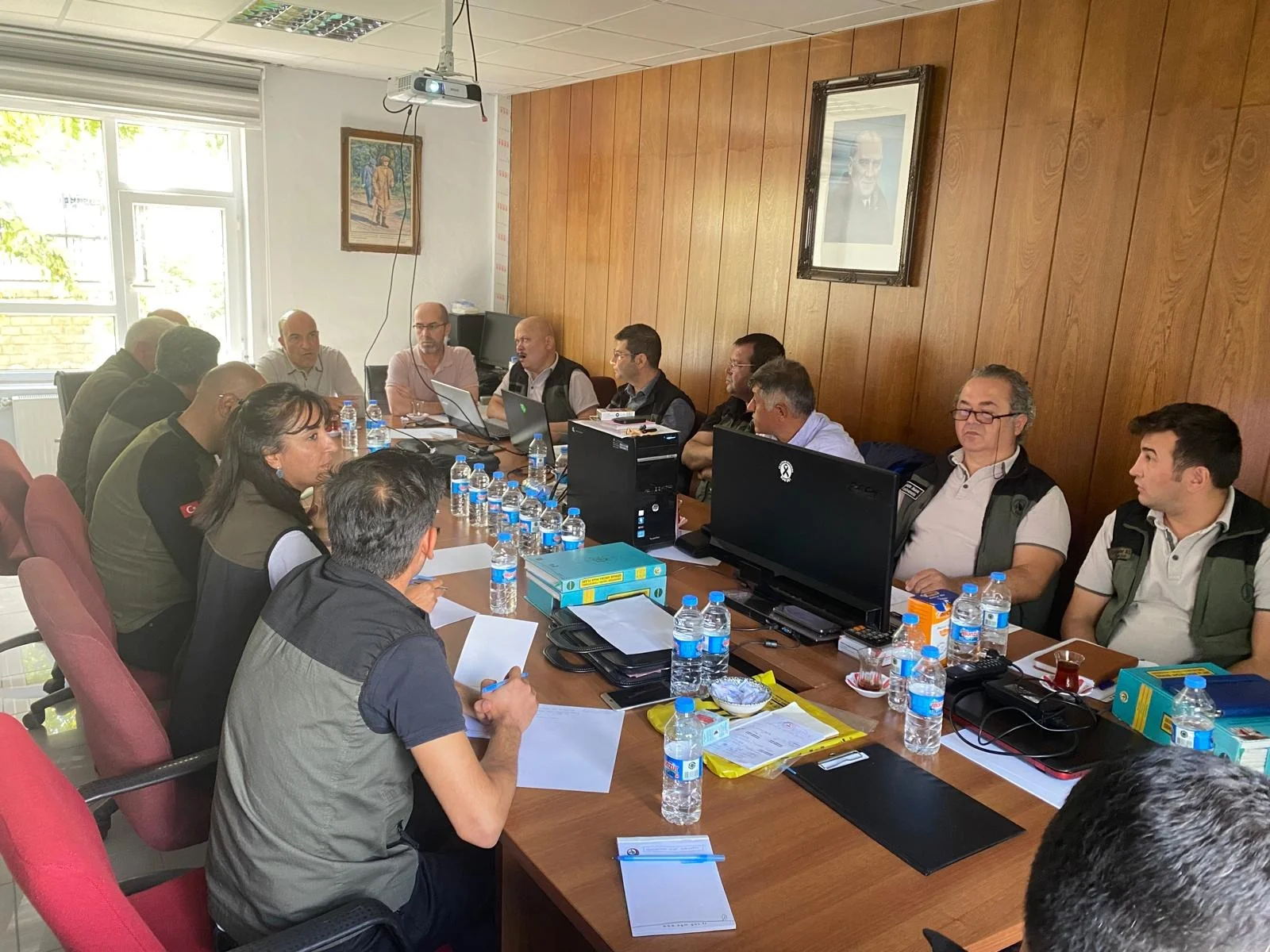 Tunceli Orman İşletme Müdürlüğü’nde “Amenajman Planlarının Yenilenmesi” Değerlendirme Toplantısı Yapıldı