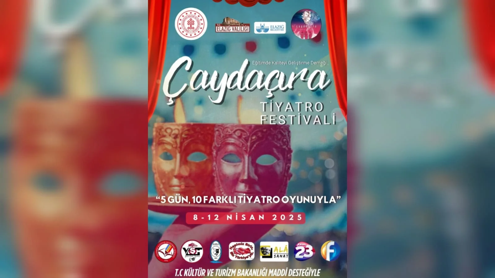 Çaydaçıra Tiyatro Festivali 8-12 Nisan Tarihlerinde Düzenlenecek