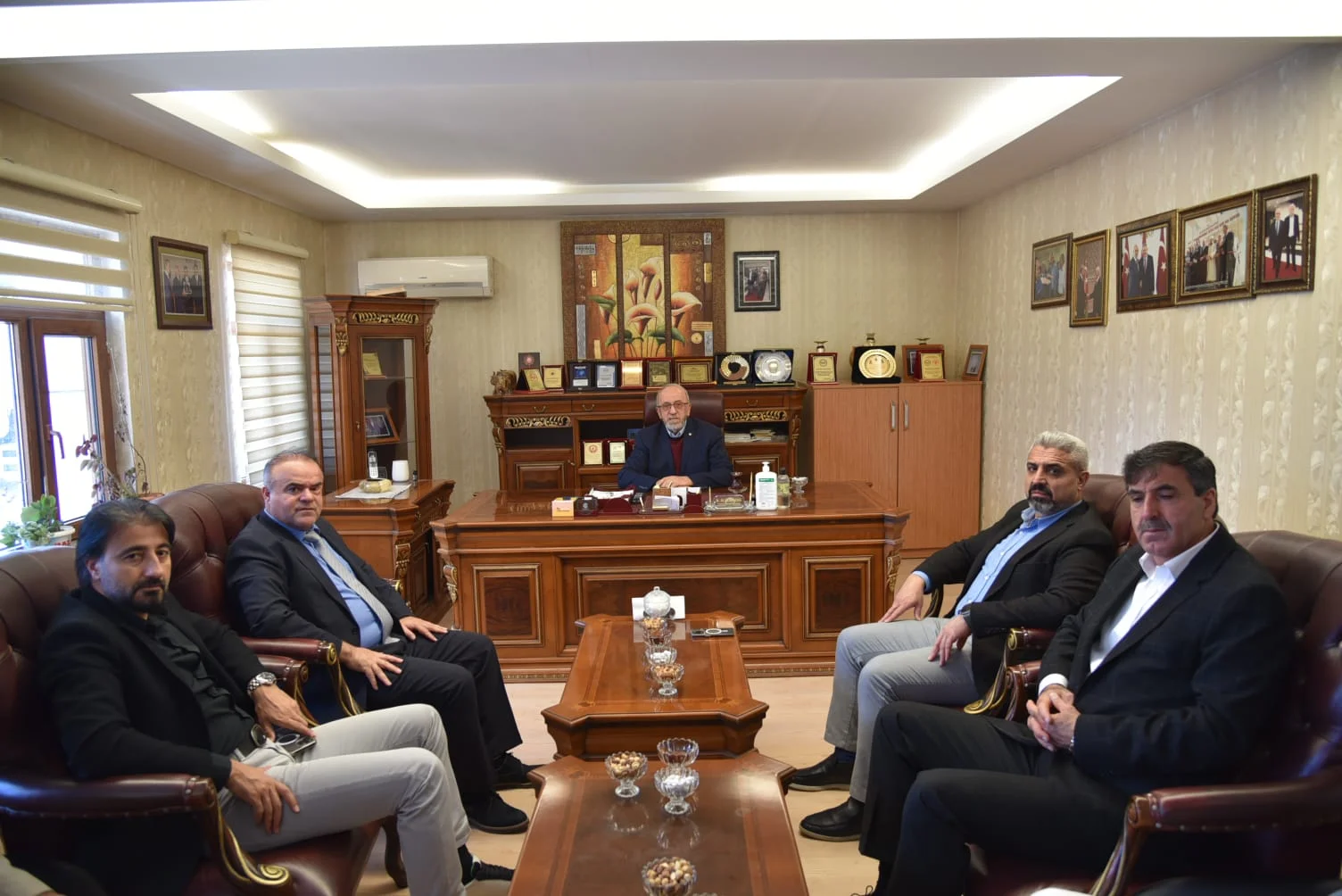 Hollanda Elazığlı İşverenler Derneği, Başkan Dumandağ’ı Ziyaret Etti