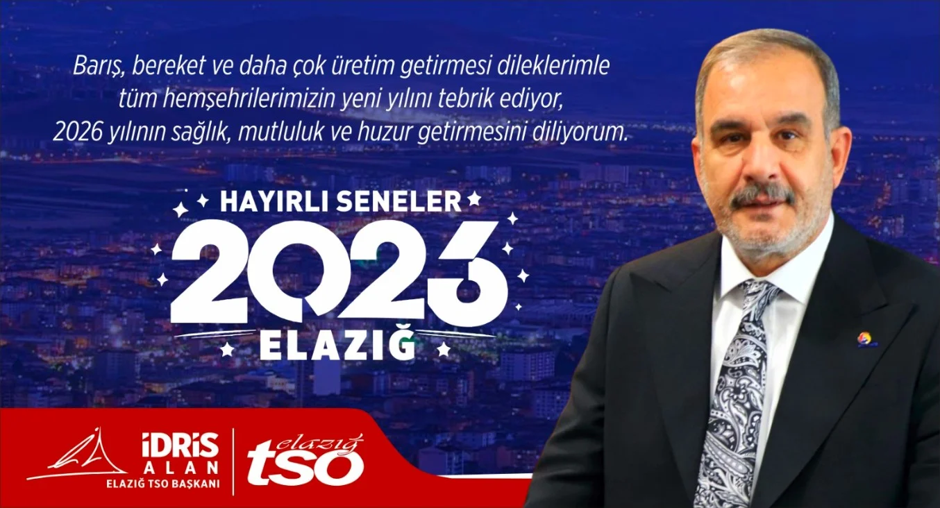 İdris ALAN’dan Yılbaşı Mesajı
