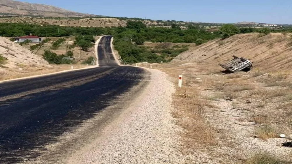 Şanslı Sürücü: Takla Atan Araçtan Yara Almadan Kurtuldu