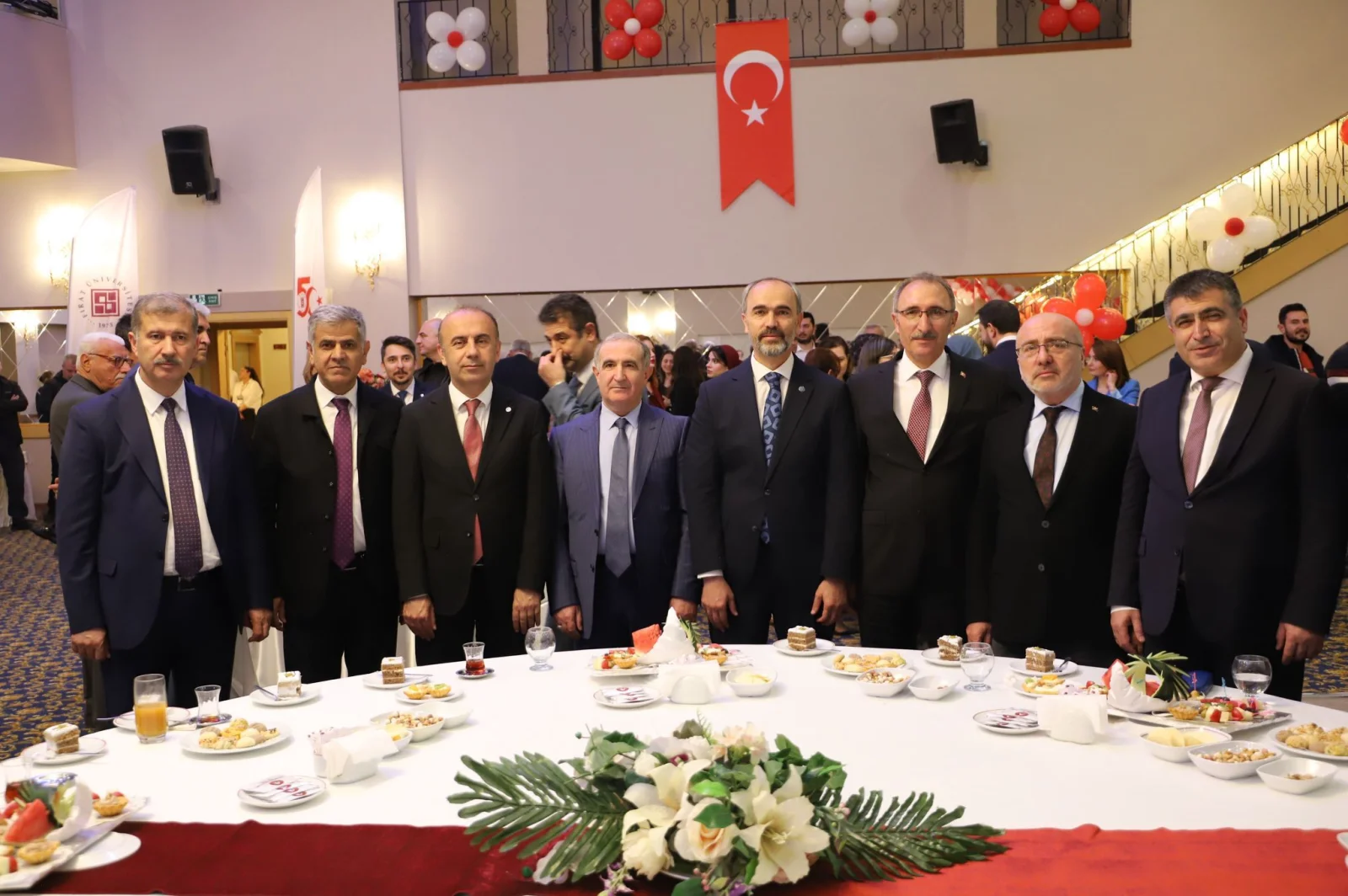 Fırat Üniversitesi 50. Yılını Coşkulu Bir Resepsiyonla Kutladı