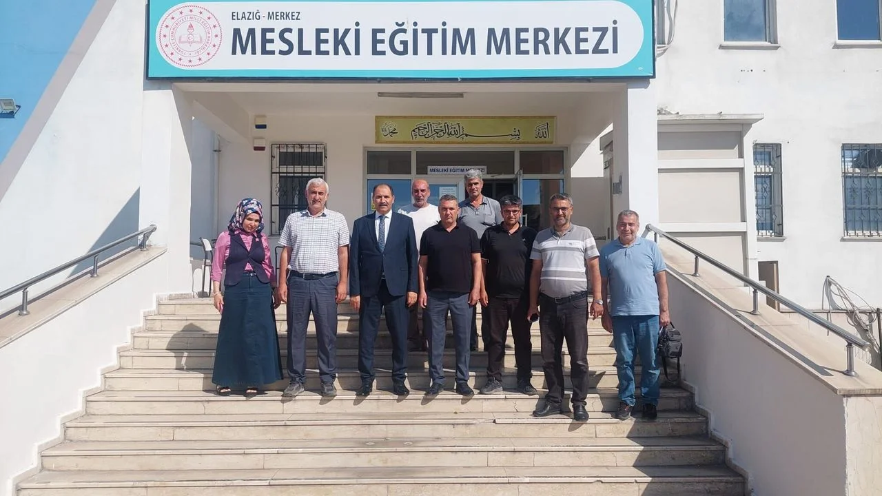 Elazığ’da Mesleki Eğitimde Yeni Dönem Hazırlıkları Başladı