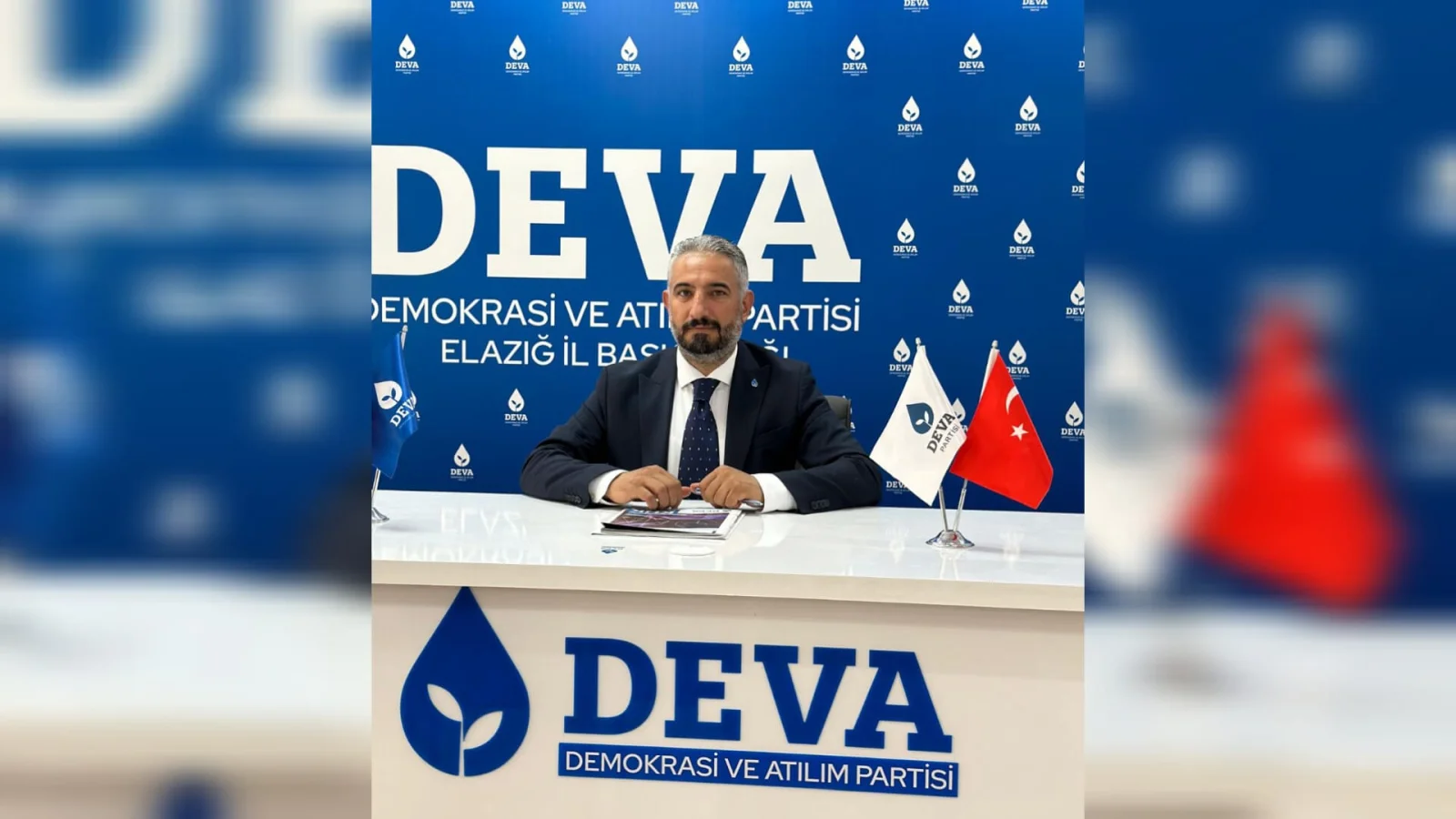 Deva Partisi Elazığ İl Başkanı Fetih Ahmet Biçer “Türkiye Cumhuriyeti’nin 101. Yaşı Kutlu Olsun”