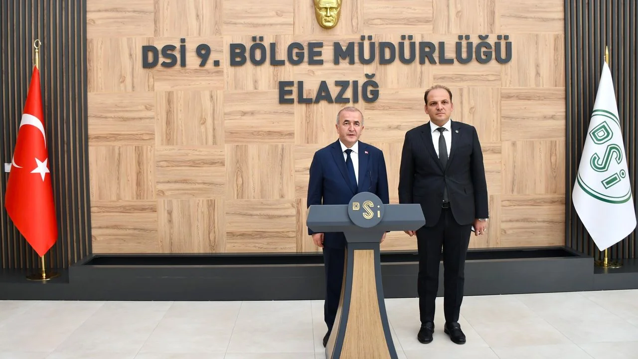 Vali Numan Hatipoğlu’ndan DSİ 9. Bölge Müdürlüğü’ne Tebrik Ziyareti