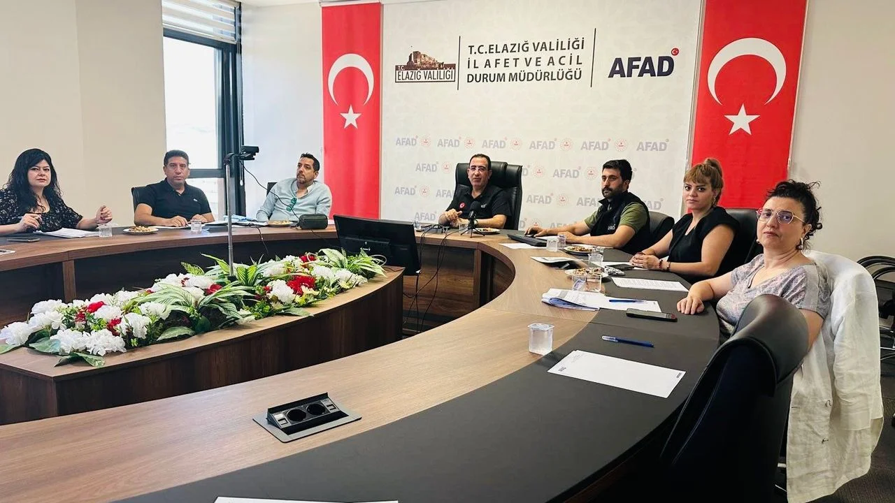 Elazığ’da Afetlere Karşı Dirençli Kent Hedefi: İRAP Toplantısı Düzenlendi