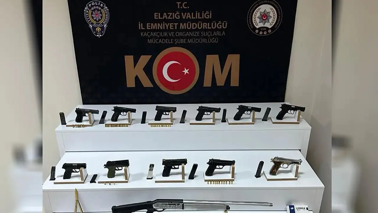 Elazığ’da Kuyu 16 Operasyonu 17 Gözaltı
