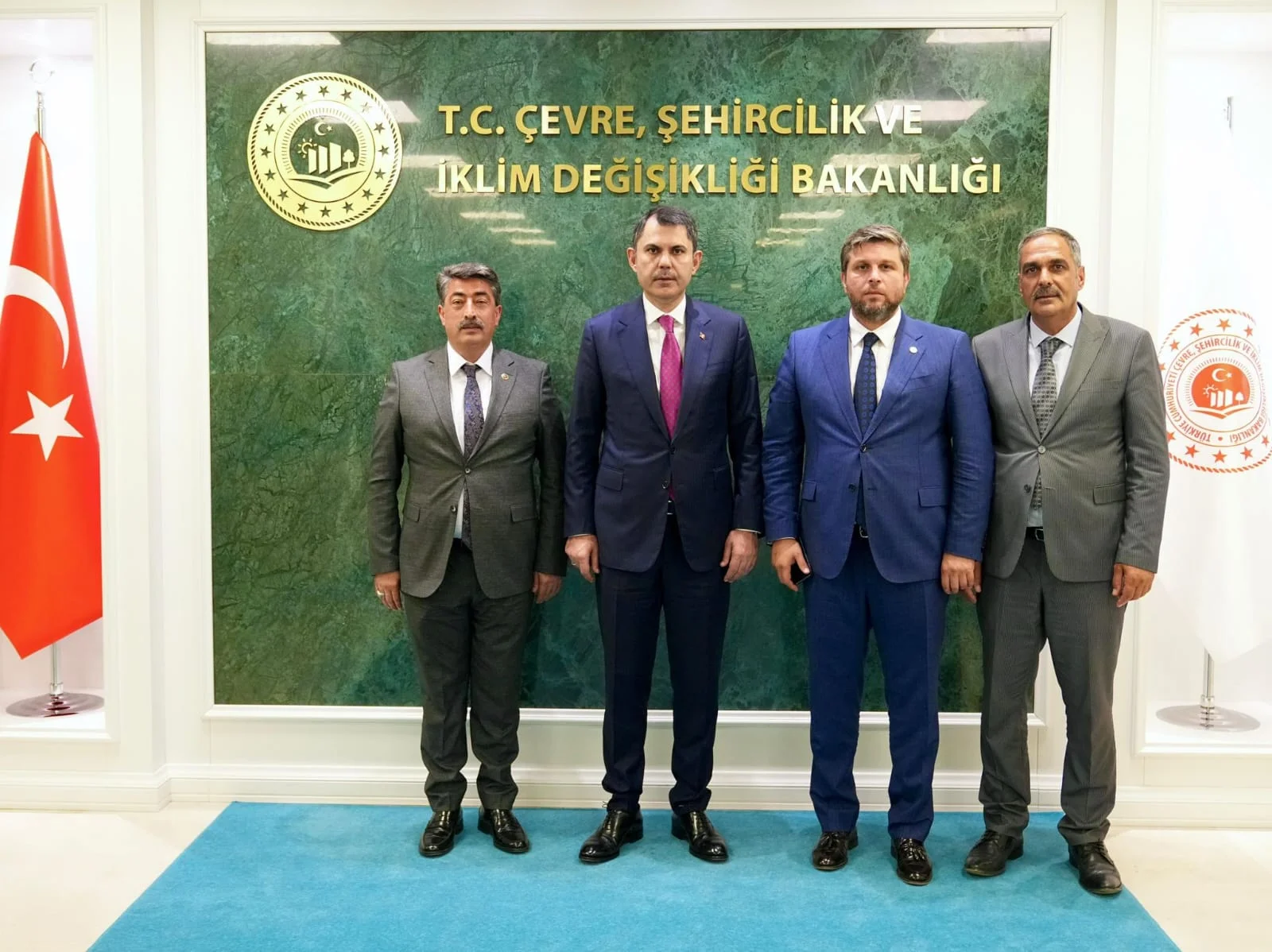 Milletvekili Nazırlı ve Beraberindeki Heyet Bakan Kurum’u Ziyaret Etti