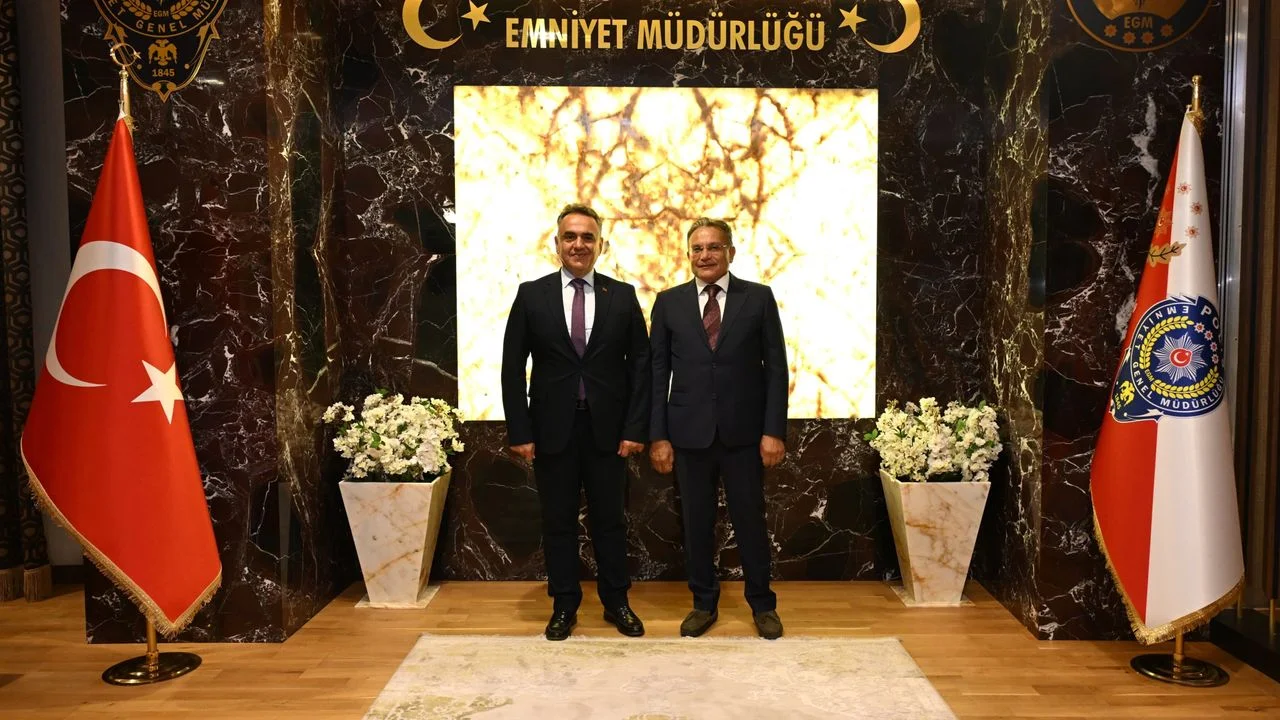 Danıştay 5. Daire Başkanı Fethi Aslan’dan Emniyet Müdürü Karan’a Ziyaret