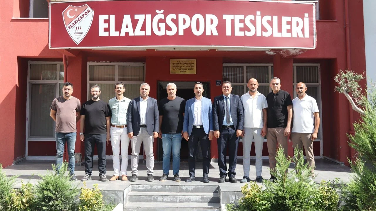 Elazığspor’da Yeni Sezon Mesaisi: İl Müdürlüğü’nden Kritik Ziyaret