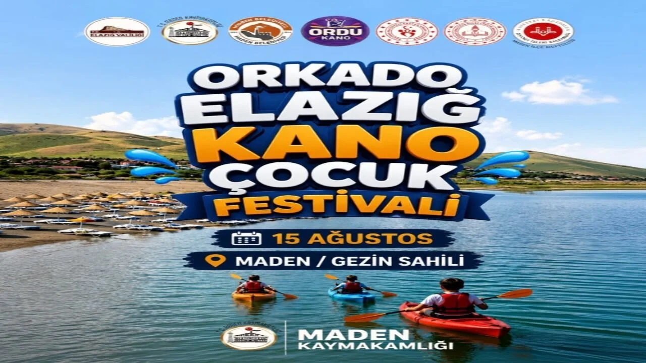 Elazığ Gezin Sahil’de Kano Festivali Rüzgarı Esecek