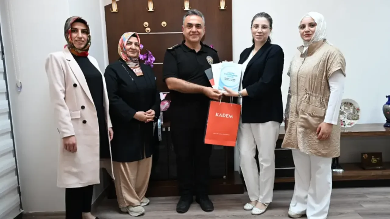 KADEM’den Elazığ Emniyet Müdürü Aydın Karan’a Ziyaret: Şiddetle Mücadelede İş Birliği Mesajı