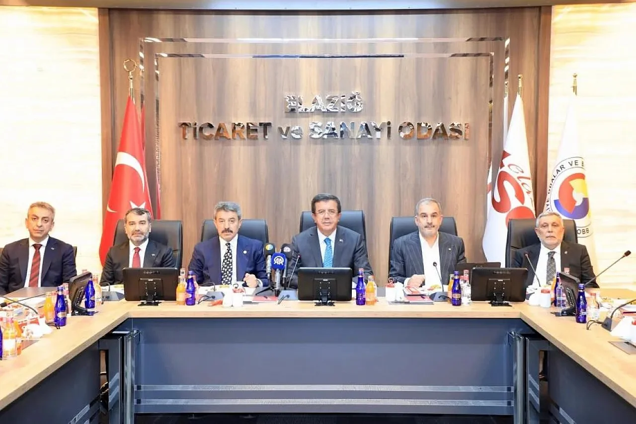AK Parti Genel Başkan Yardımcısı Zeybekçi Elazığ TSO’yu Ziyaret Etti