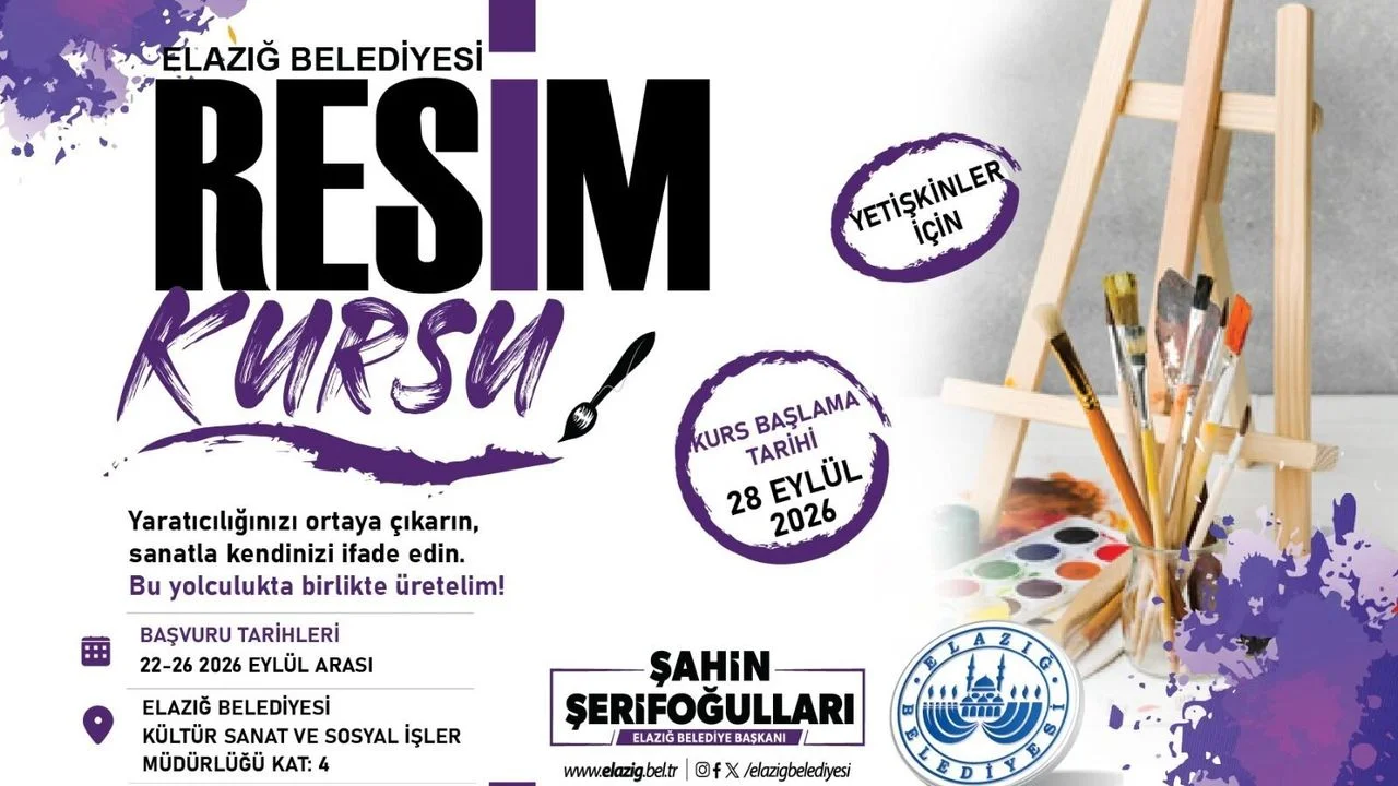 Elazığ Belediyesi Sanat Kapılarını Aralıyor: Ücretsiz Ney ve Resim Kursları Başlıyor