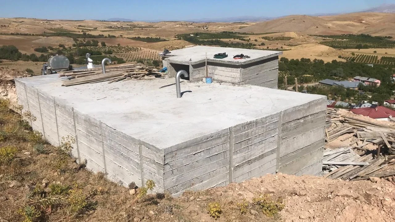 Esenkent Köyü’nde Altyapı Hamlesi: 150 Metreküplük Yeni Su Deposu İnşa Ediliyor