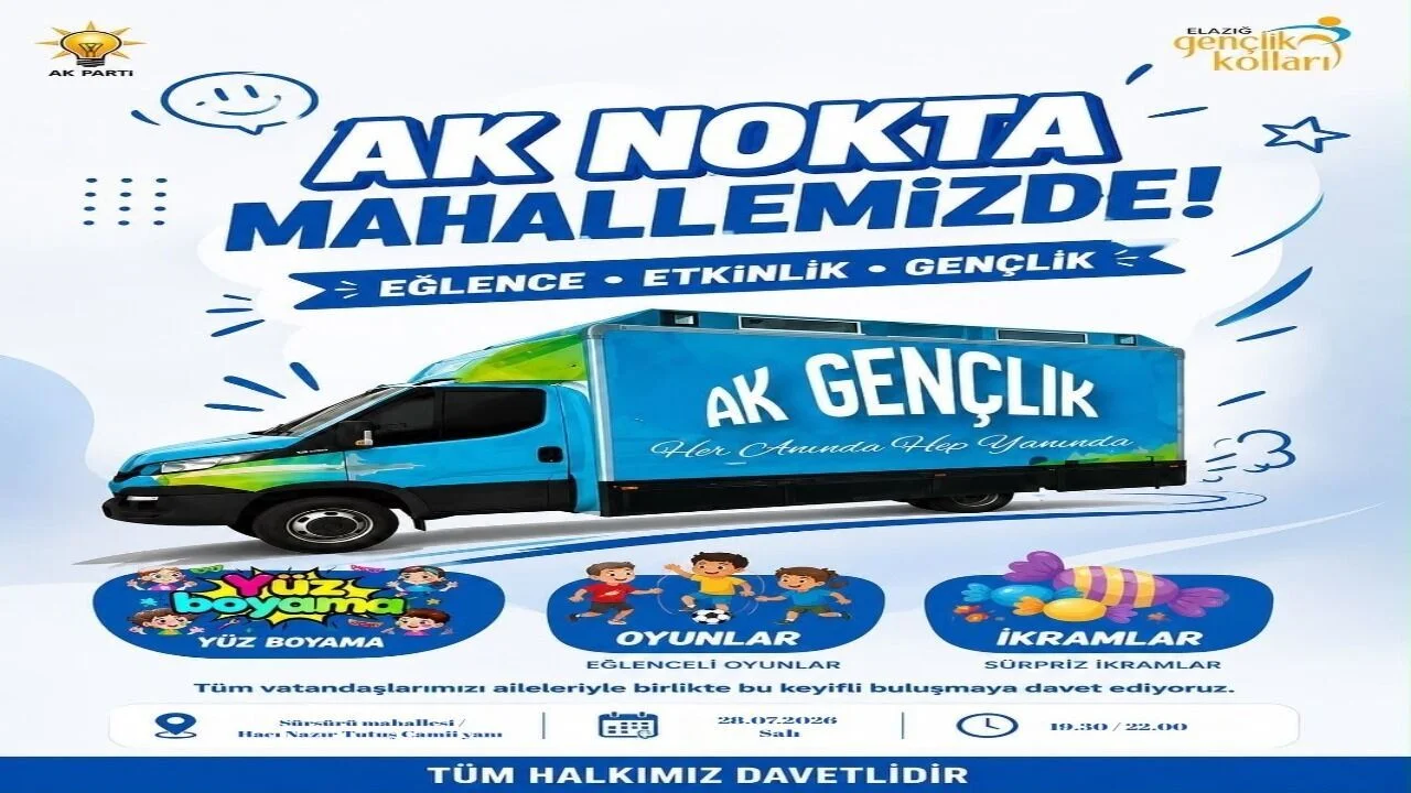 AK Parti Elazığ Gençlik Kolları Sürsürü’de Vatandaşla Buluşuyor
