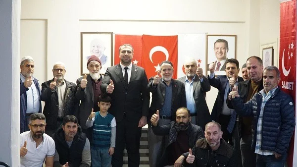 Saadet Partisi İl Başkanı Yüksel İlçe Ziyaretlerine Devam Ediyor