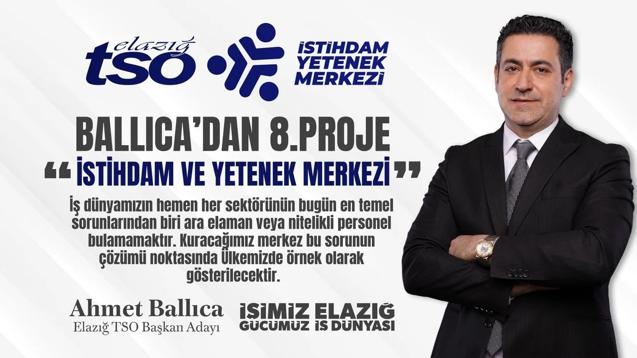 Elazığ’da İstihdam Seferberliği: ‘Yeteneği İşle Buluşturan Merkez’ Geliyor