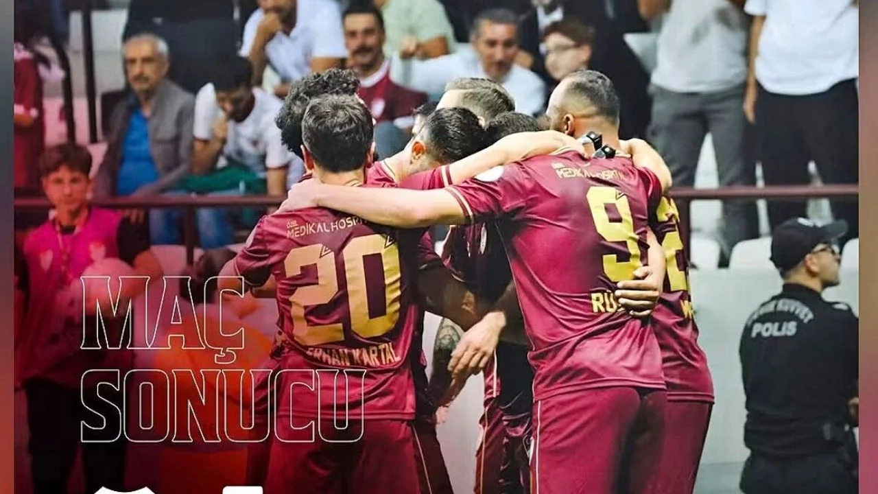 Elazığspor’dan Gövde Gösterisi: Şampiyonluk Ateşi 5 Golle Yandı