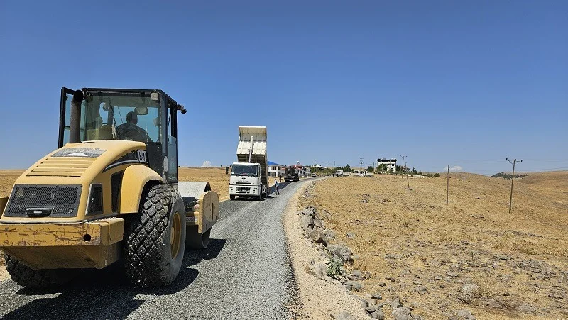 Alayağmur Köyü’nde Yol Çalışmaları Tamamlandı