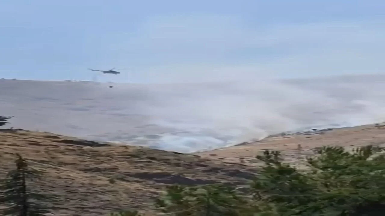 Elazığ’da Orman Yangını Alarmı: Ekipler Havadan ve Karadan Müdahale Ediyor