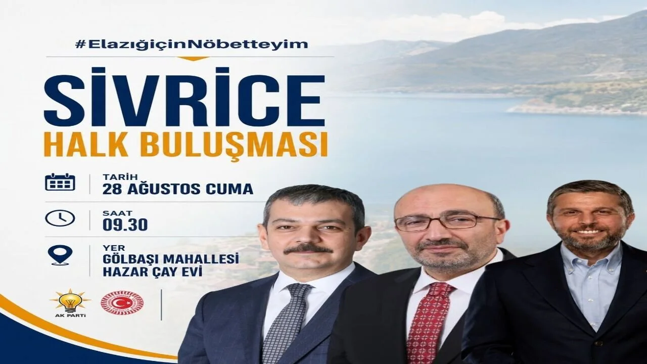 AK Parti Milletvekili Erol Keleş Sivrice Halkıyla Buluşuyor