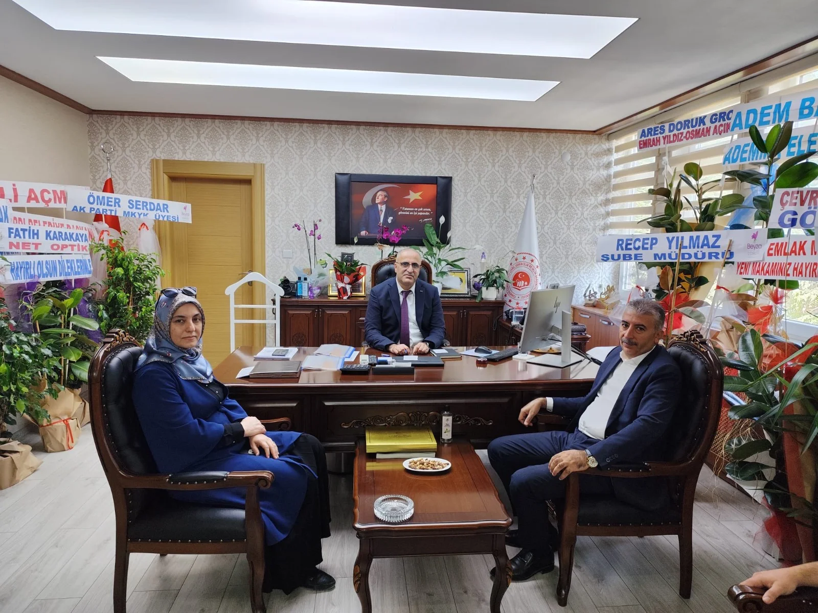 Başkan Turus, Ziyaretlerini Sürdürüyor