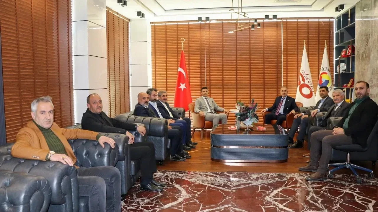 Başkan Karakuş’tan, TSO Başkanı Alan’a Ziyaret