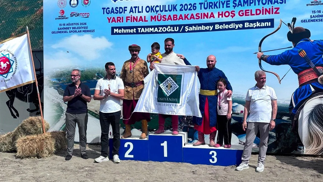 Elazığlı Atlı Okçular Gaziantep’te Madalyalara Ambargo Koydu