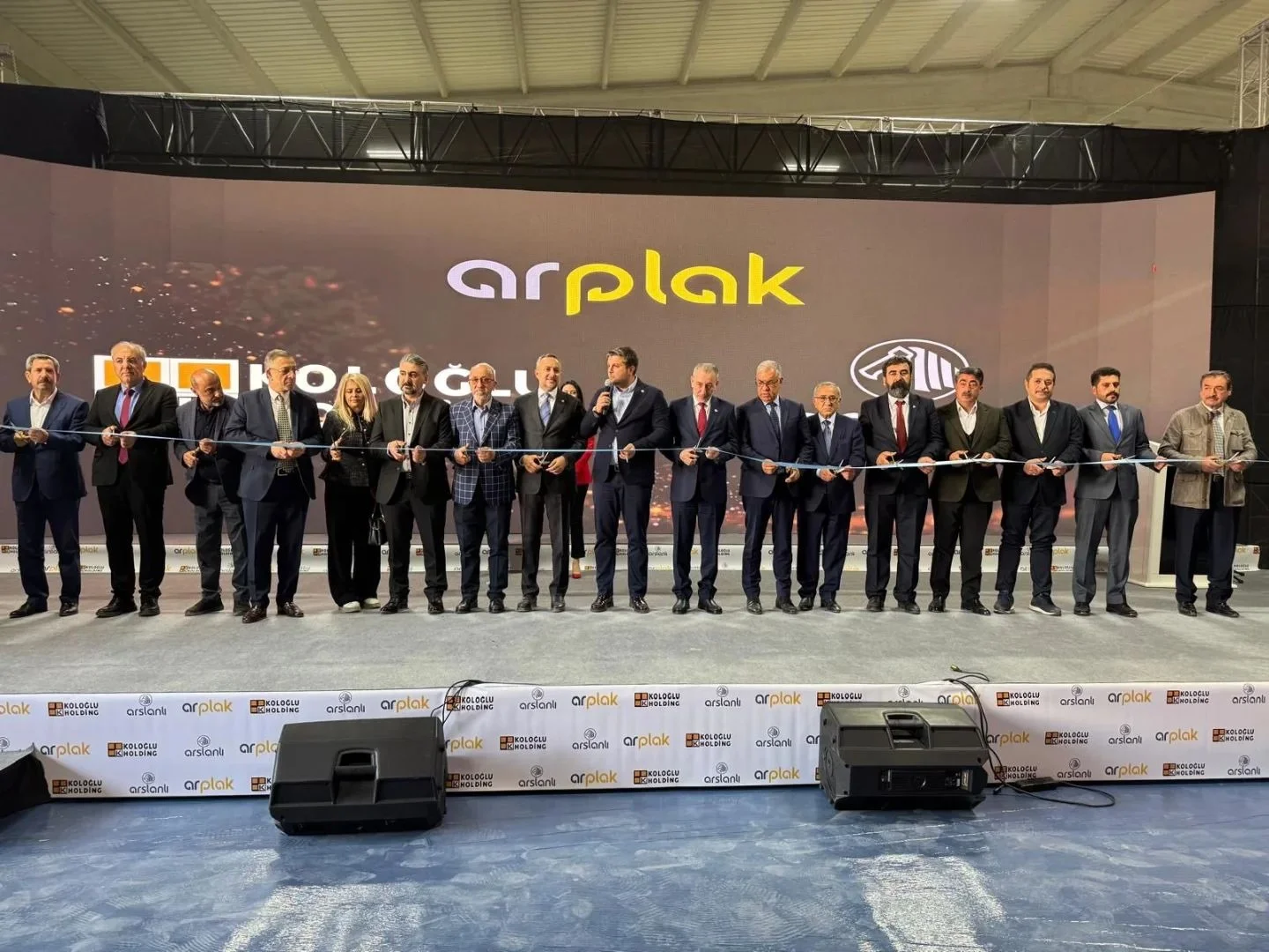 Arplak Alçı Plaka Fabrikası Açılış Töreni Gerçekleştirildi
