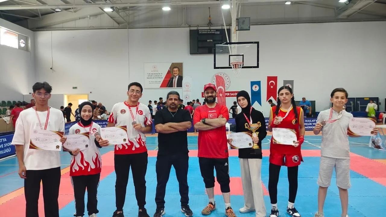 Elazığlı Wushu Sporcularından Malatya’da Madalya Yağmuru