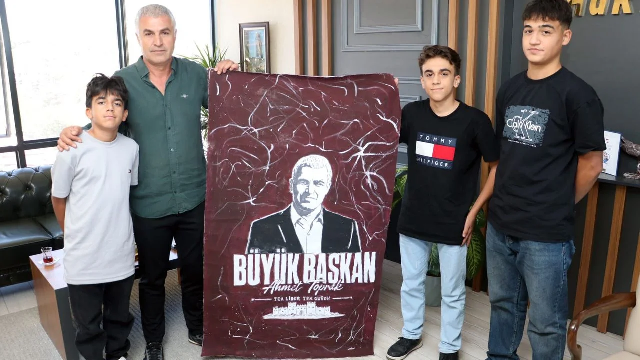 Elazığspor’un Miniklerinden Başkan Toprak’a Vefa Dolu Ziyaret