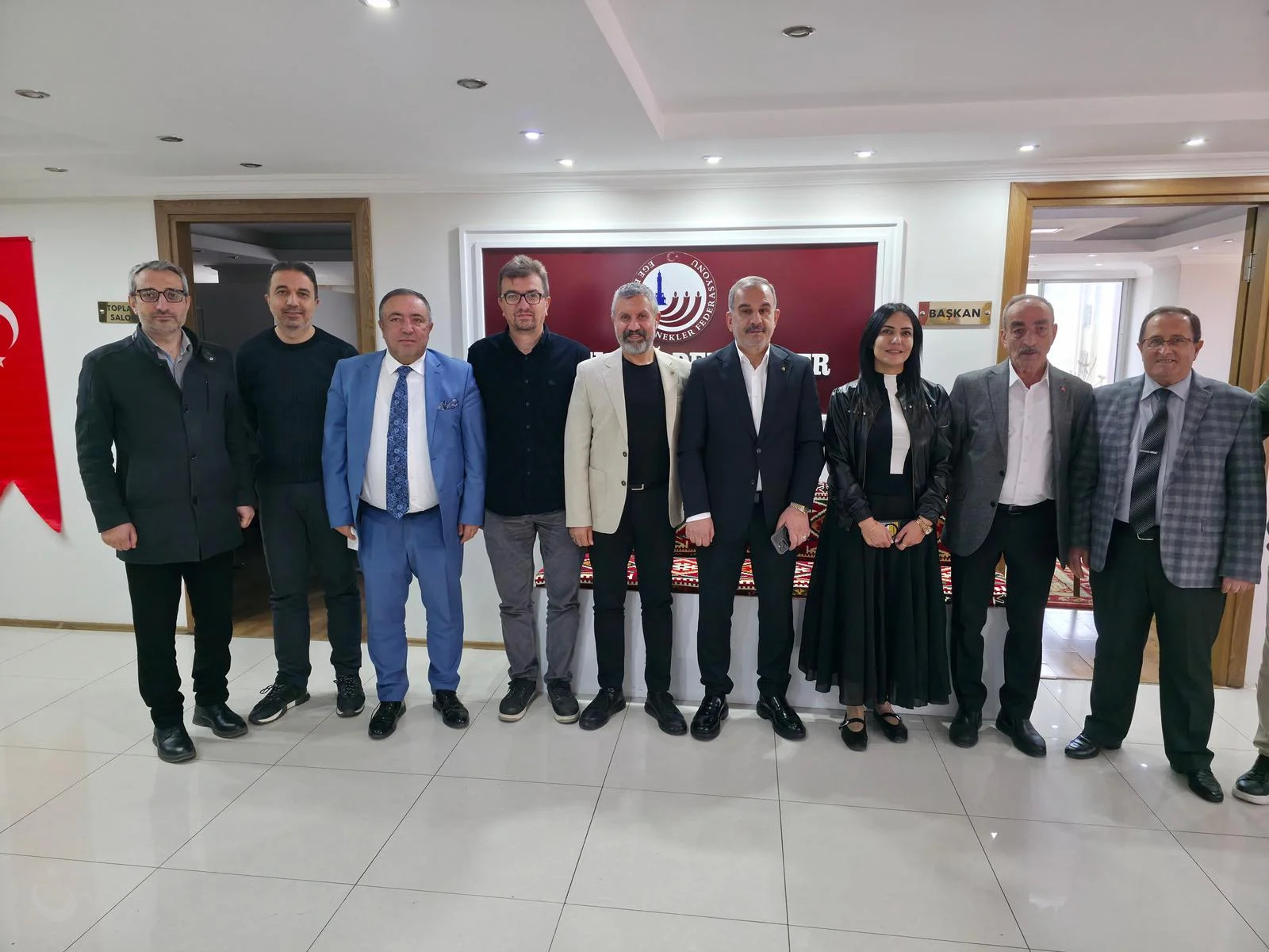 Başkan Alan Ege Elazığ Dernekler Federasyonu’nu Ziyaret Etti