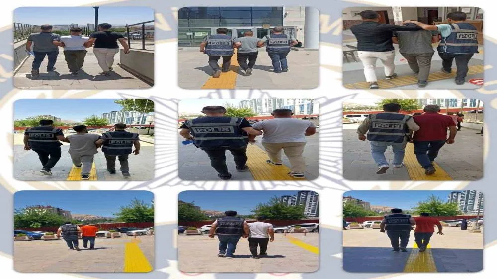 Elazığ’da 43 Kesinleşmiş Hapis Cezası Bulunan Zanlı Gözaltına Alındı