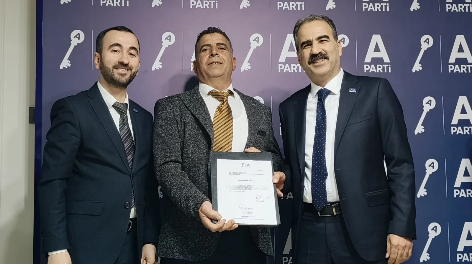 Anahtar Parti Alacakaya İlçe Başkanlığına Ömer Şahin Atandı