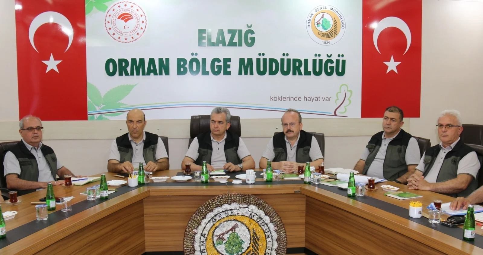 Orman Genel Müd. Yrd. Yüzer Başkanlığında, Elazığ’da Değerlendirme Toplantısı Yapıldı