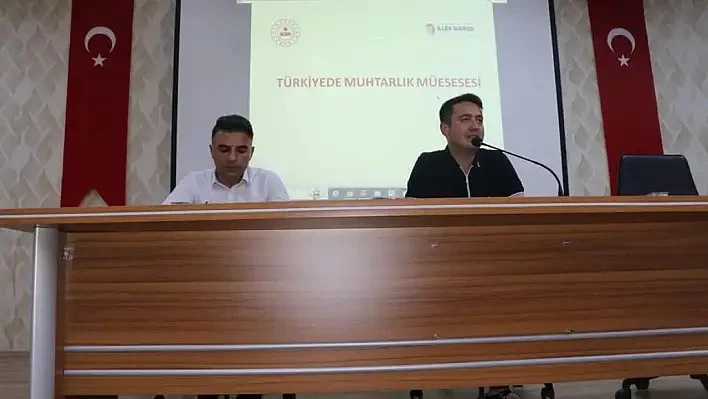 Kaymakam Dilekli, Muhtarlarla Buluştu