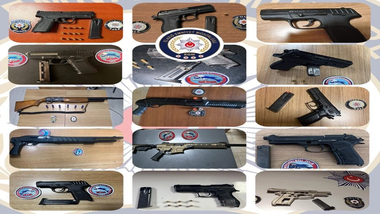 Elazığ Emniyeti’nden Suçlulara Göz Açtırmayan Operasyon: 55 Tutuklama