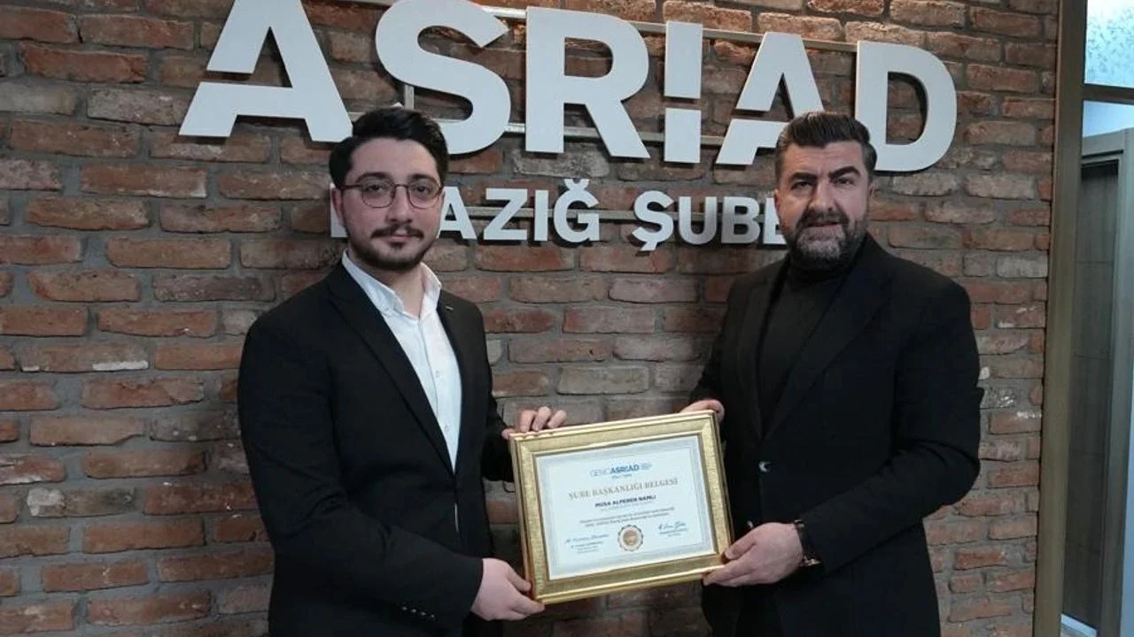 Genç ASRİAD Elazığ’da Yeni Dönem: Hıdır Kılıç Göreve Başladı