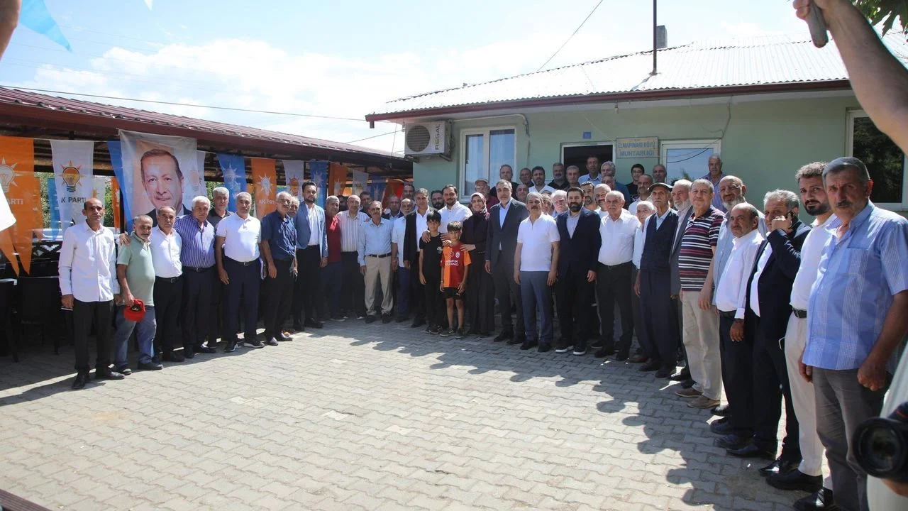 AK Parti Elazığ Teşkilatı Elmapınar’da: Sahadan Vatandaşın Sesine Kulak Verildi