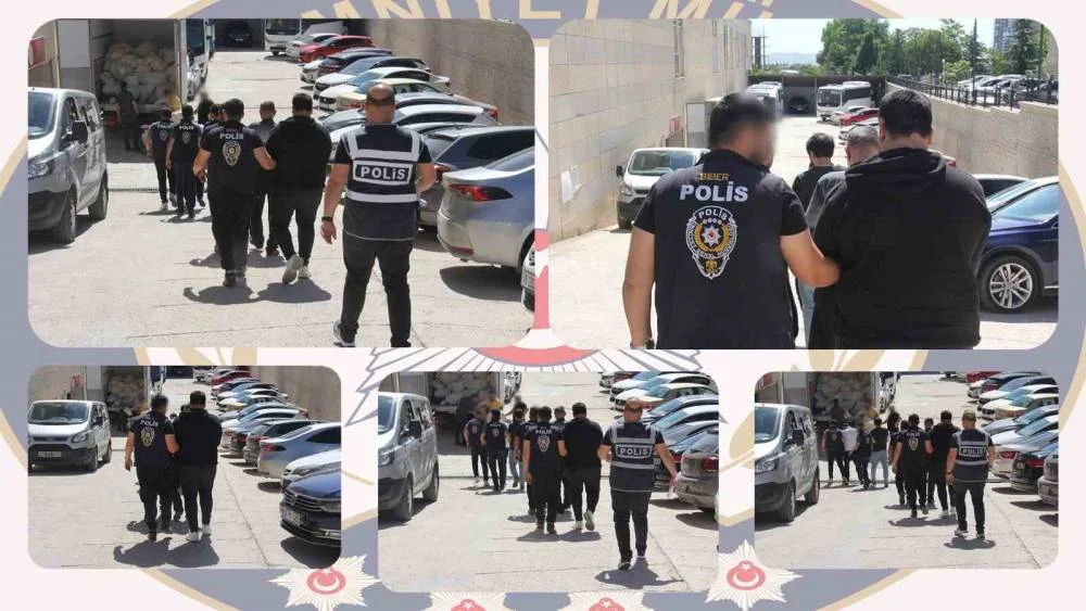Elazığ Merkezli Dolandırıcılık Şebekesine 5 Kişiyle Darbe!