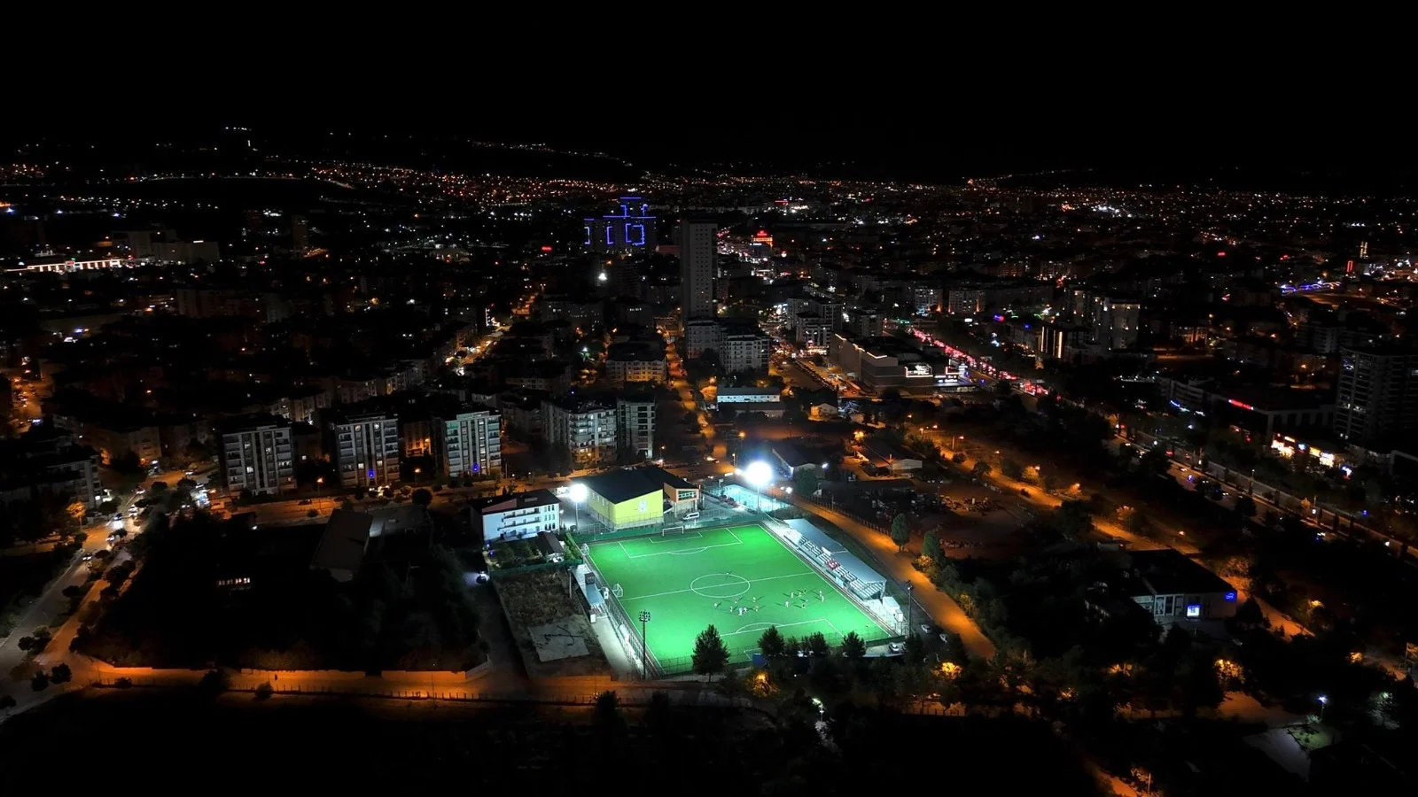 Işıklandırma Çalışmaları Tamamlandı