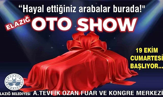 Elazığ’da Oto Show Başlıyor