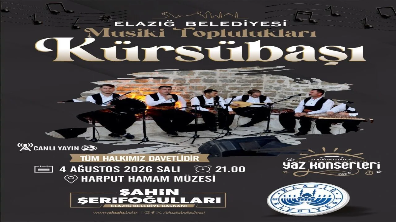 Harput’un Tarihi Dokusunda Kürsübaşı Kültürü Yeniden Canlanıyor