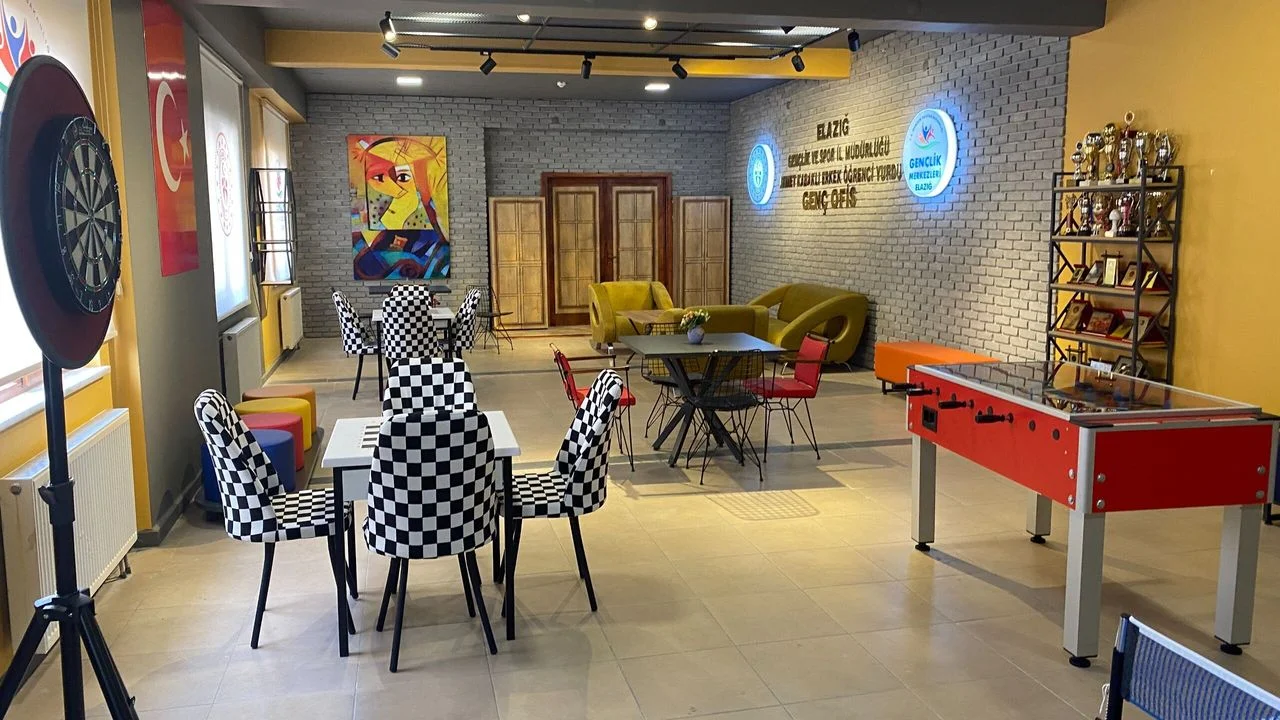 Elazığ GSB Yurtlarında Yeni Dönem: Öğrenciler İçin Sosyal ve Modern Yaşam Alanları