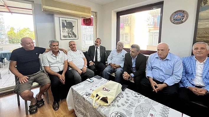 Başkan Alan, Antalya Elazığlılar Derneği’ni Ziyaret Etti