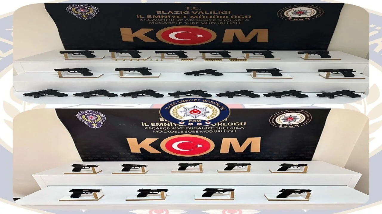 Elazığ’da Silah Operasyonu: Sosyal Medya Paylaşımı Yakalattı