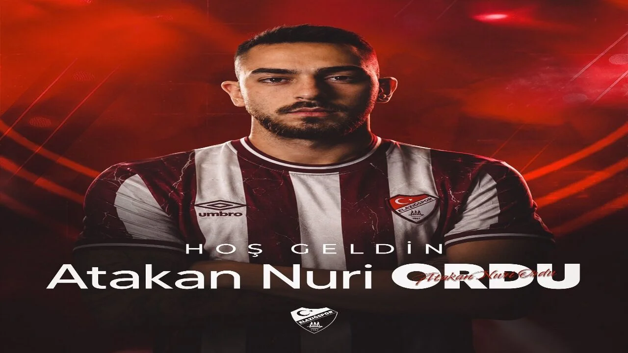 Elazığspor’da Yeni Kan: Atakan Nuri Ordu İmzayı Attı